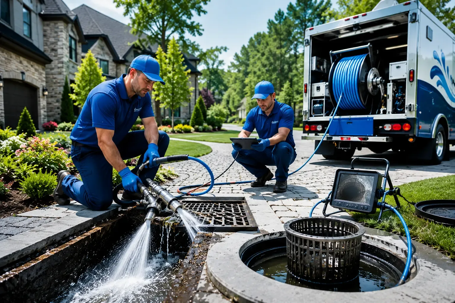 Local outdoor drain cleaning professionals in Creve Coeur, MO