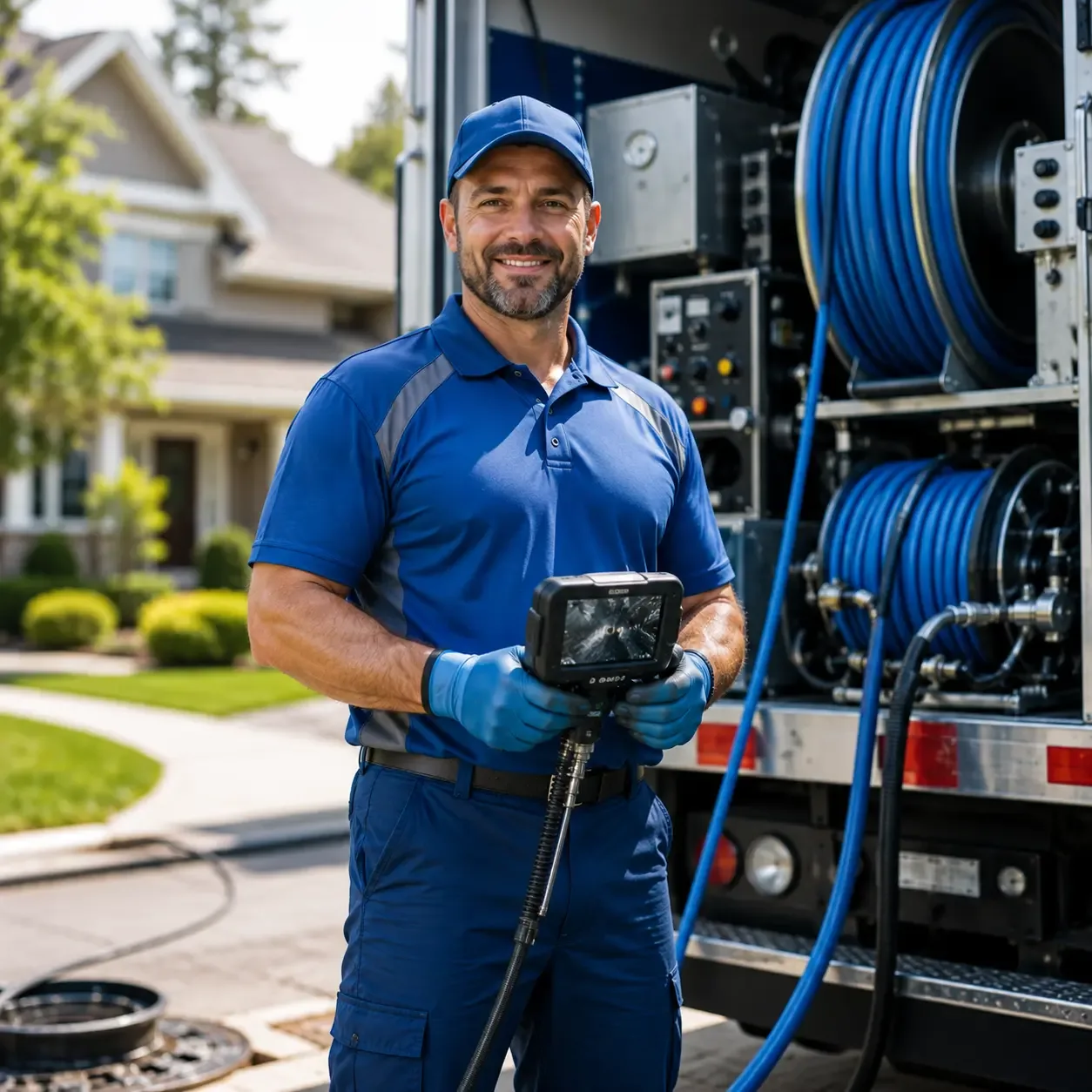 Local outdoor drain cleaning specialists in Creve Coeur, MO